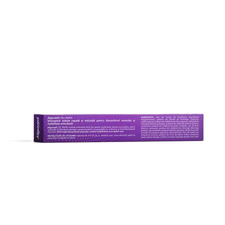 Gel rapid pentru disconfortul muscular si articular, 30 g, Algoved 693037