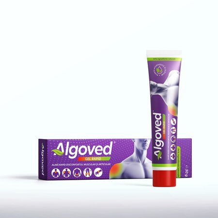 Gel rapid pentru disconfortul muscular si articular, 30 g, Algoved 707094