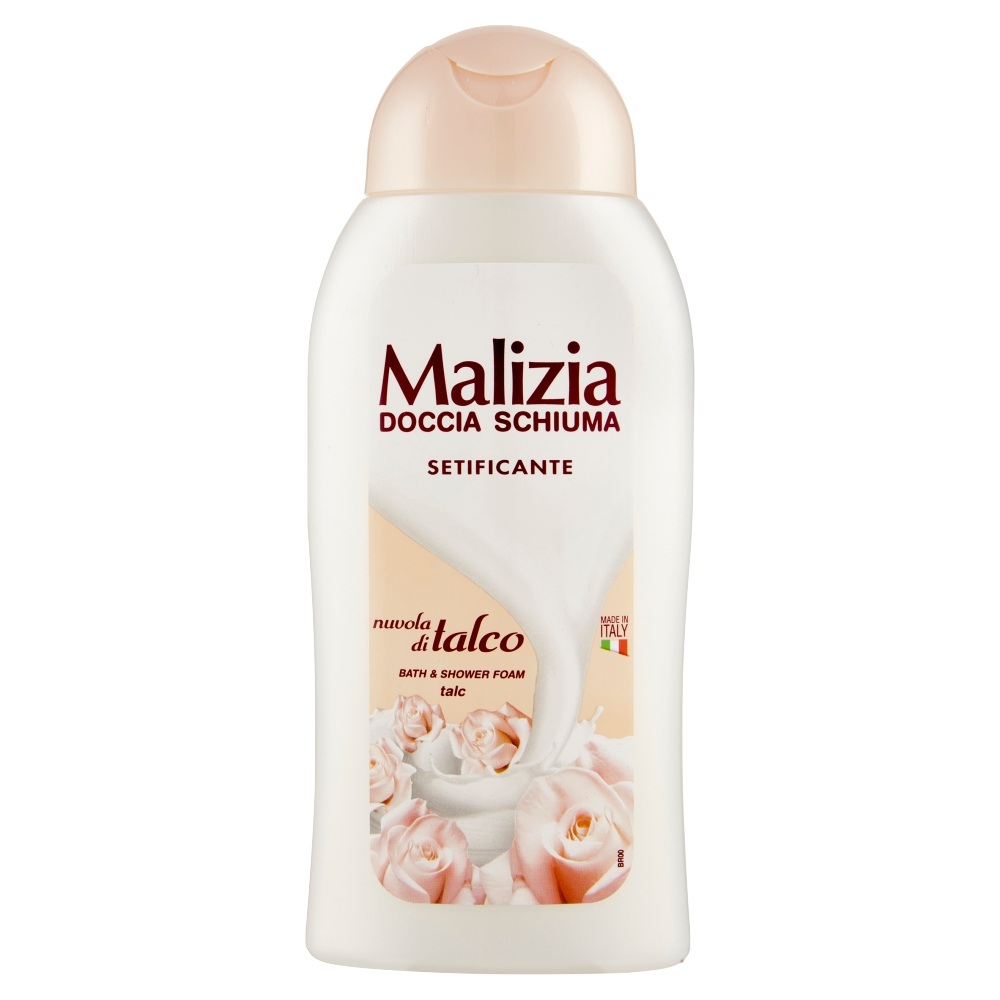 Gel de dus cu talc, 300 ml, Malizia