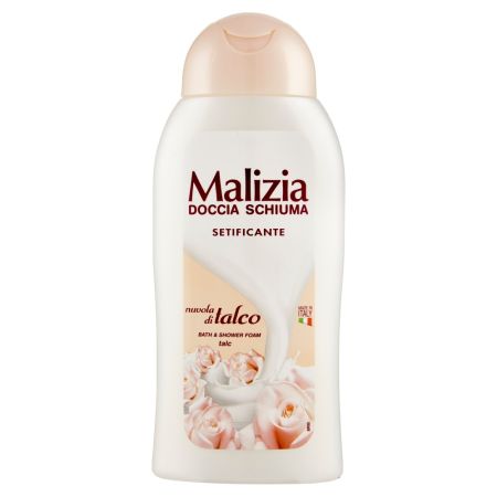 Gel de dus cu talc, 300 ml, Malizia