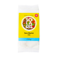 Sare marina fina, fara adaos de iod, 500 g, Solaris