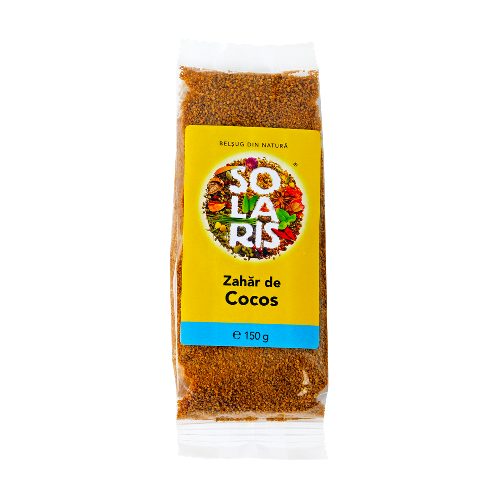 Zahar de cocos, 150 g, Solaris