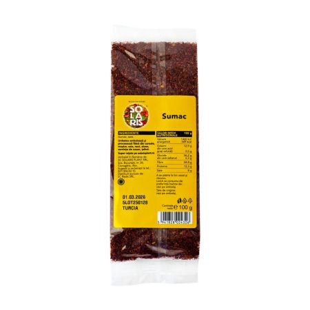 Sumac condiment, 100 g, Solaris 693347