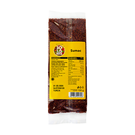 Sumac condiment, 100 g, Solaris 693347