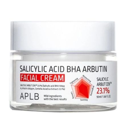 Crema pentru imperfectiuni, Salicylic Acid BHA Arbutin, 55 ml, Aplb