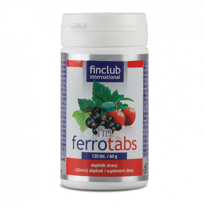 Fin Ferrotabs, 120 tablete, Finclub
