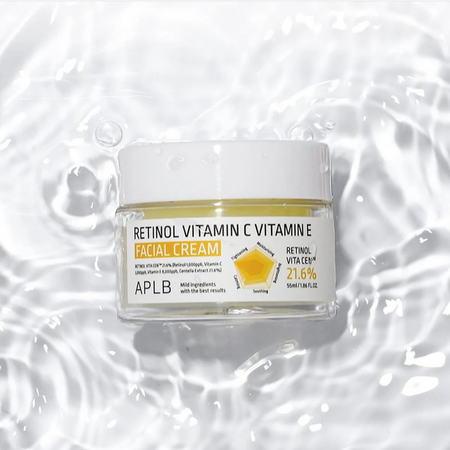 Crema de fata cu retinol, vitamina C si vitamina E, 55 ml, Aplb 693609