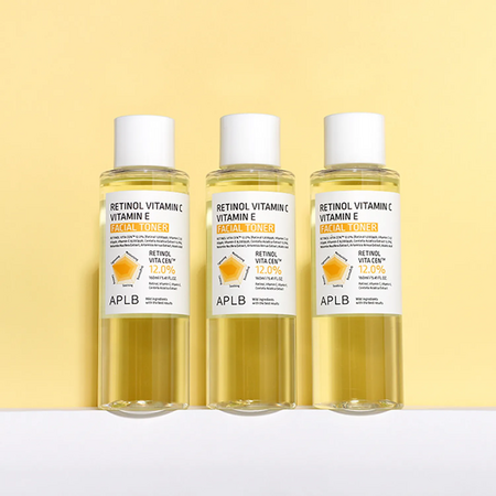 Toner cu retinol, vitamina C si vitamina E, 160 ml, Aplb 693638