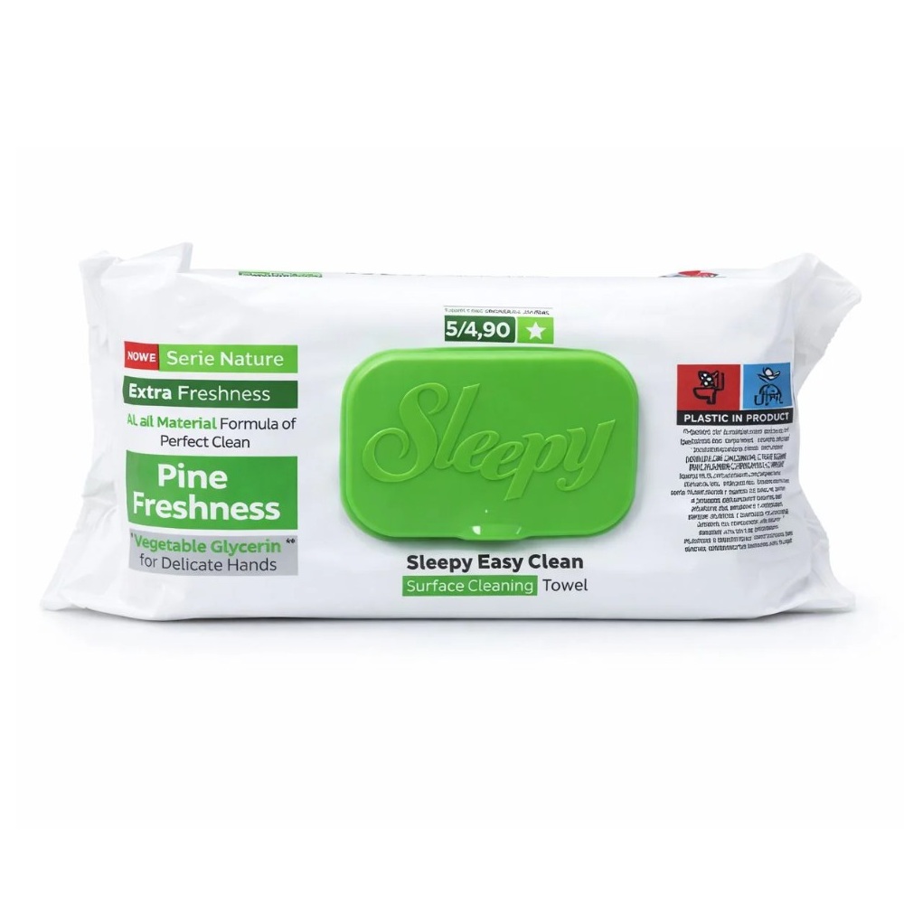Servetele umede multisuprafete Pine Freshness, 100 ml, Sleepy