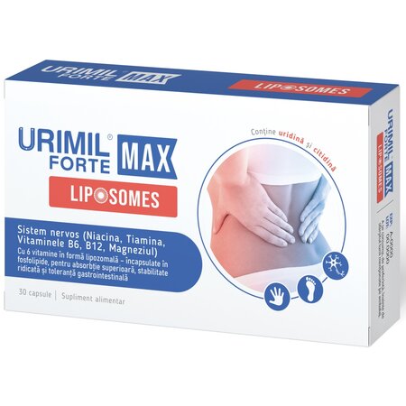 Urimil Forte Max Liposomes, 30 capsule, Naturpharma