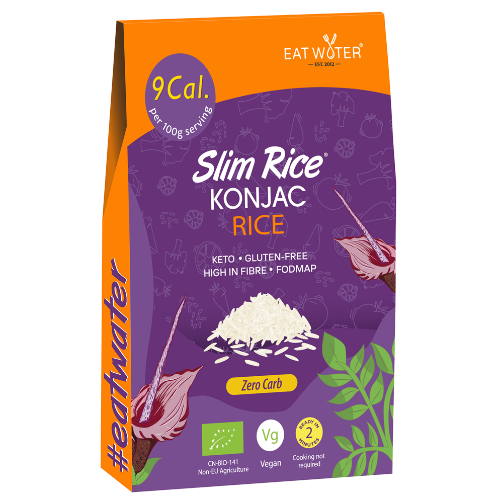 Orez din faina de konjac bio, 270 g, Slim Rice