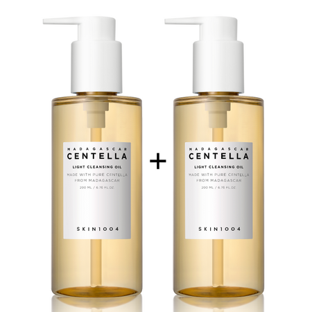 Pachet Ulei de curatare pentru fata cu Centella din Madagascar, 200 ml + 200 ml, Skin1004 693805