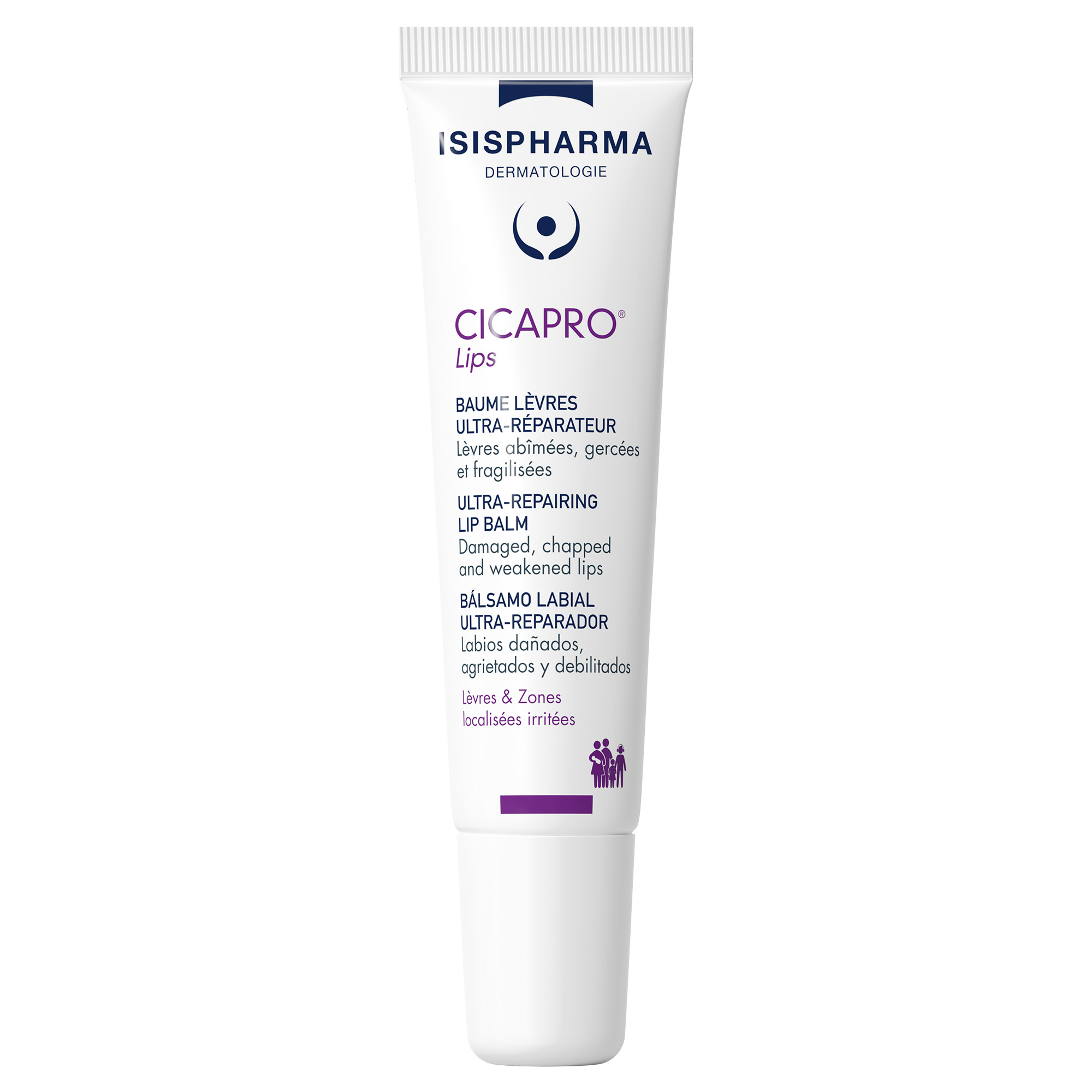 Balsam de buze reparator intensiv Cicapro, 15 ml, Isispharma