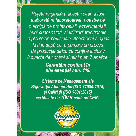 Ceai Biomicin Urinar, 20 plicuri, Fares 701755