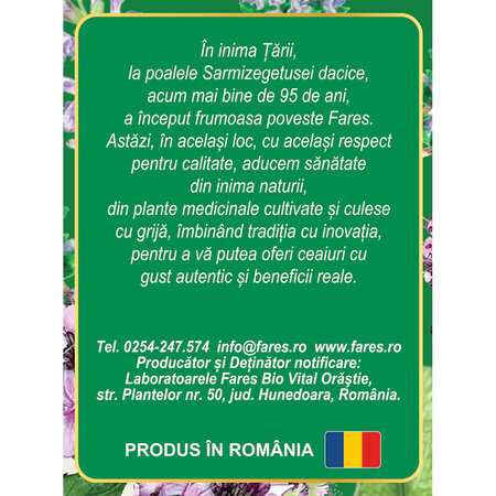 Ceai Biomicin Urinar, 20 plicuri, Fares 701756