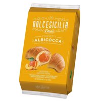 Croissant cu gem de caise Dolcesicilia, 6 bucati x 45 g, Dais