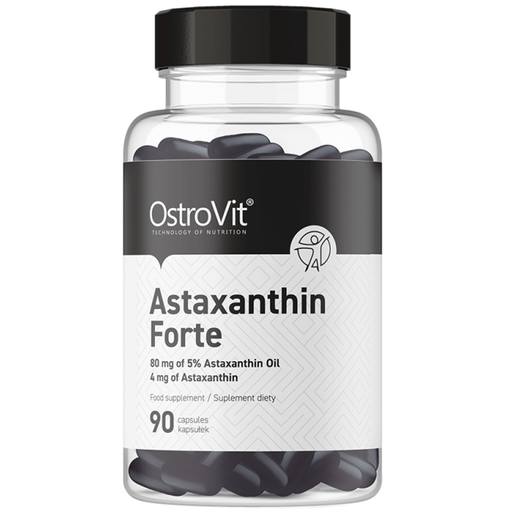 Astaxanthin Forte, 90 capsule, OstroVit
