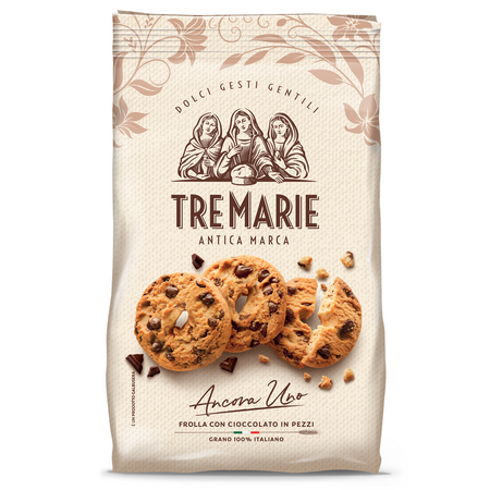 Biscuiti cu bucati de ciocolata, 360 g, Tre Marie