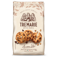 Biscuiti cu bucati de ciocolata, 360 g, Tre Marie