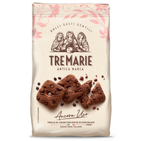 Biscuiti cu cacao si bucati de ciocolata, 315 g, Tre Marie