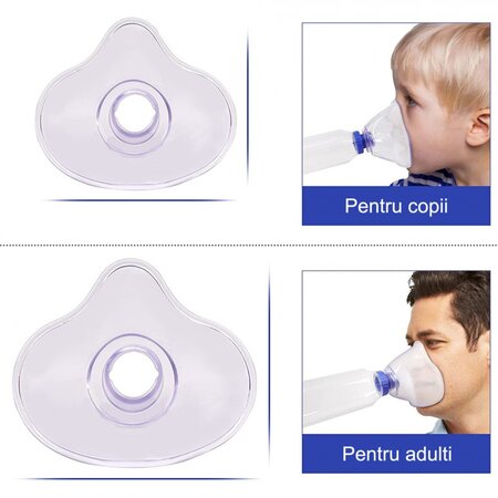 Camera de inhalare cu masca pentru copii si adulti KC-CI12, Kidscare 694050