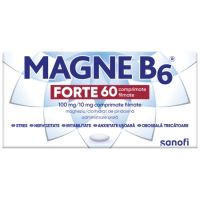 Magne B6 Forte, 100 mg/10 mg, 60 comprimate filmate, Sanofi