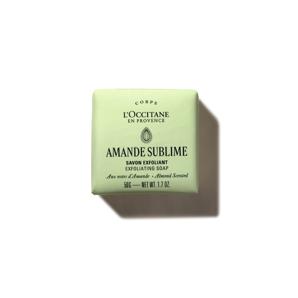 Sapun exfoliant Almond, 50 g, L'occitane