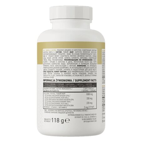 Omega 3 Ultra, 90 capsule, OstroVit 694124