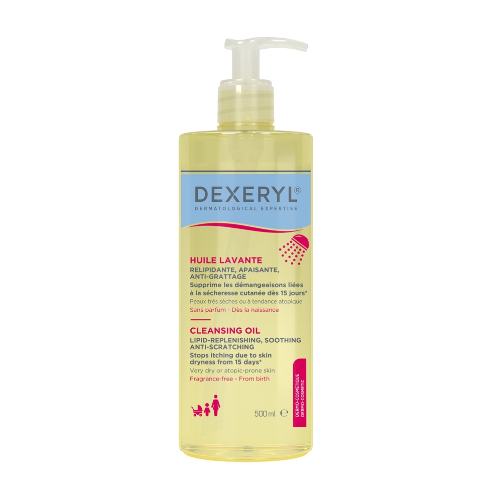 Ulei de curatare relipidant Dexeryl, 500 ml, Pierre Fabre