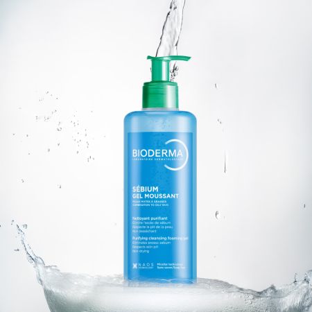 Gel spumant purifiant Sebium, 400 ml, Bioderma 694224