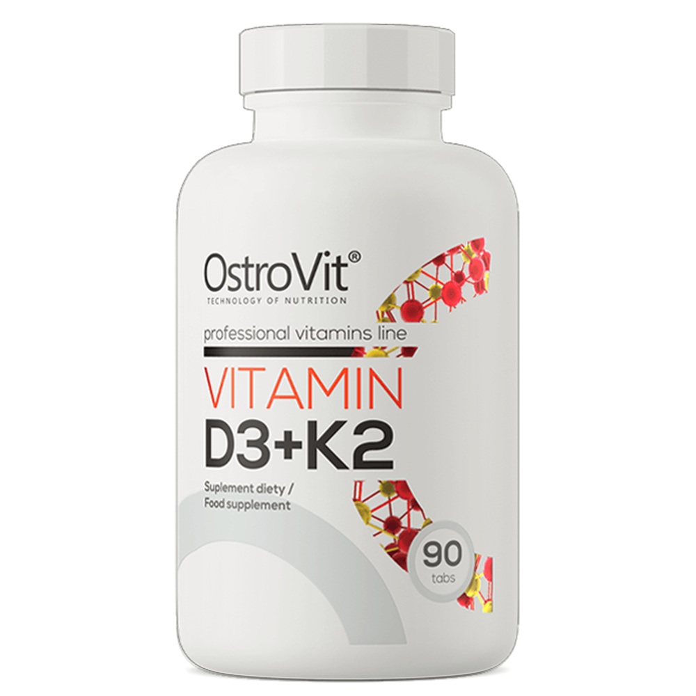 Vitamin D3 + K2, 90 tablete, OstroVit
