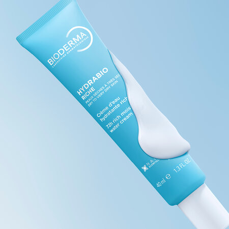 Crema intens hidratanta pe baza de apa Hydrabio Riche, 40 ml, Bioderma 739401