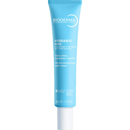 Crema intens hidratanta pe baza de apa Hydrabio Riche, 40 ml, Bioderma 694246