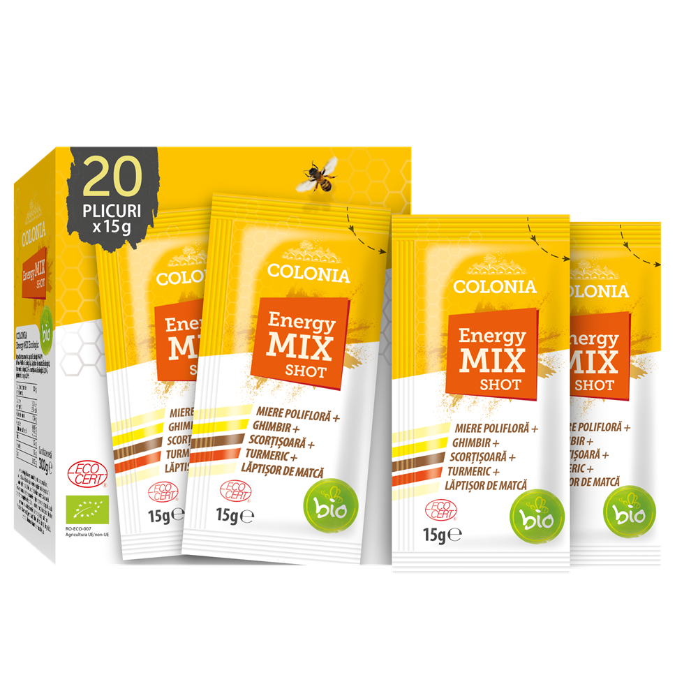 Energy Mix Bio, 20 bucati x 15 g, Colonia