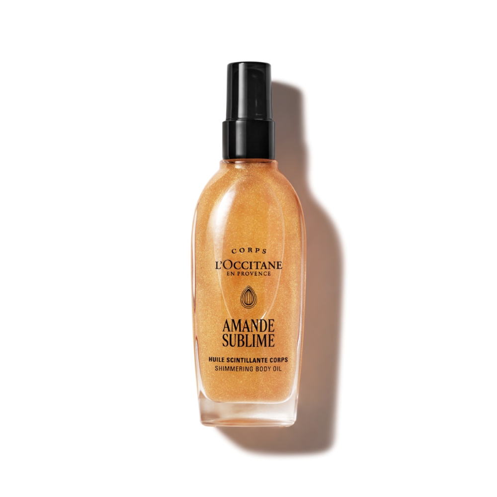 Ulei de corp cu sclipici Almond, 100 ml, L'occitane