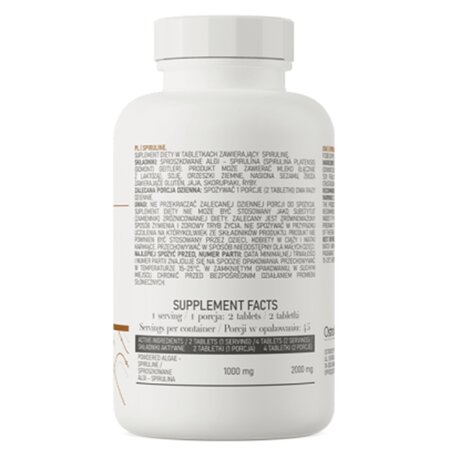 Spirulina, 90 tablete, OstroVit 694359