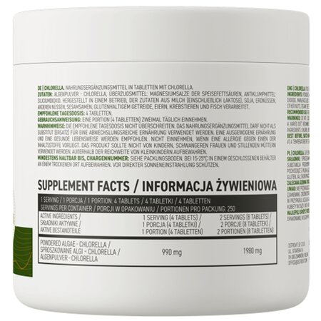 Chlorella, 1000 tablete, OstroVit 694395