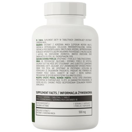 Maca, 90 tablete, OstroVit 694398