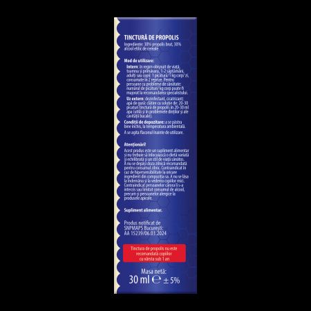 Tinctura de propolis 30% Bio, 30 ml, Colonia 694404