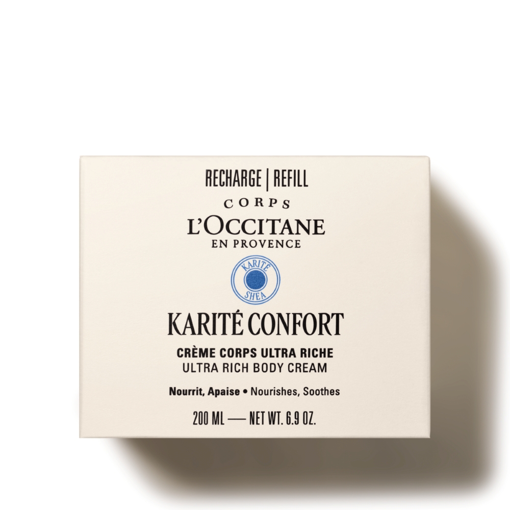 Crema de corp cu unt de shea Rich Refill, 200 ml, L'occitane
