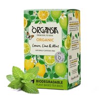 Ceai de lamaie, lime si menta, 18 plicuri, Organsia