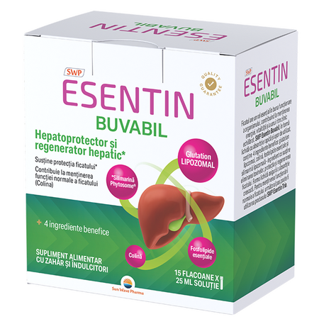 Esentin Buvabil, 15 flacoane x 25 ml, Sun Wave Pharma 694619