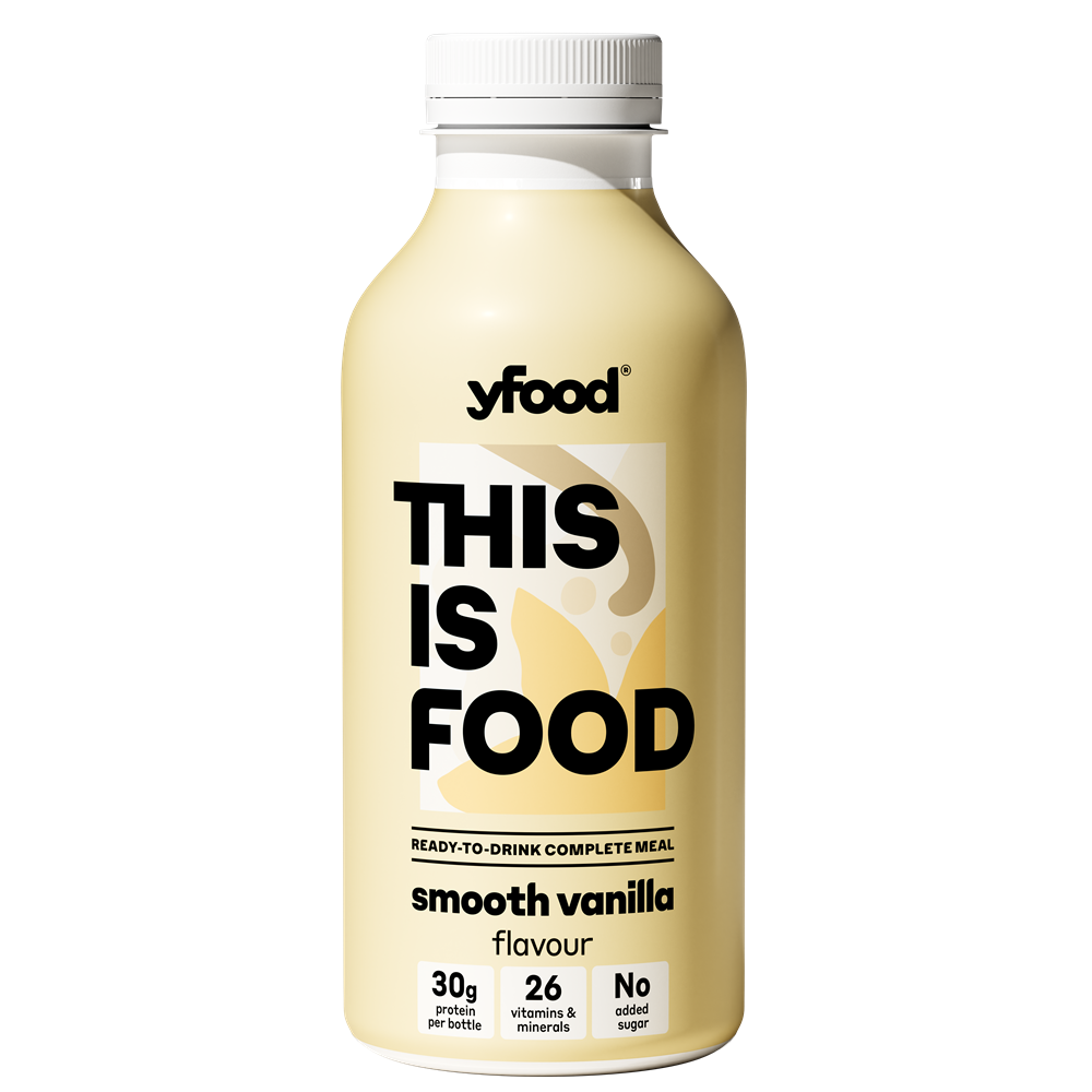 Bautura imbogatita cu vitamine si minerale, cu aroma de vanilie This is Food, 500 ml, Yfood