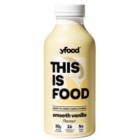 Bautura imbogatita cu vitamine si minerale, cu aroma de vanilie This is Food, 500 ml, Yfood