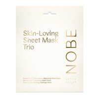 Pachet Masti tip servetel Skin-Loving + Cooling Care + Oat Wonder, 3 bucati, Nobe