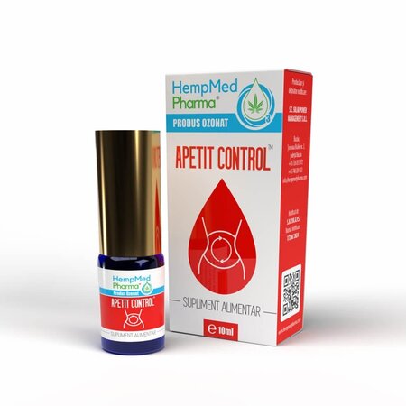 Ulei ozonat Apetit Control, 10 ml, HempMed Pharma 694717