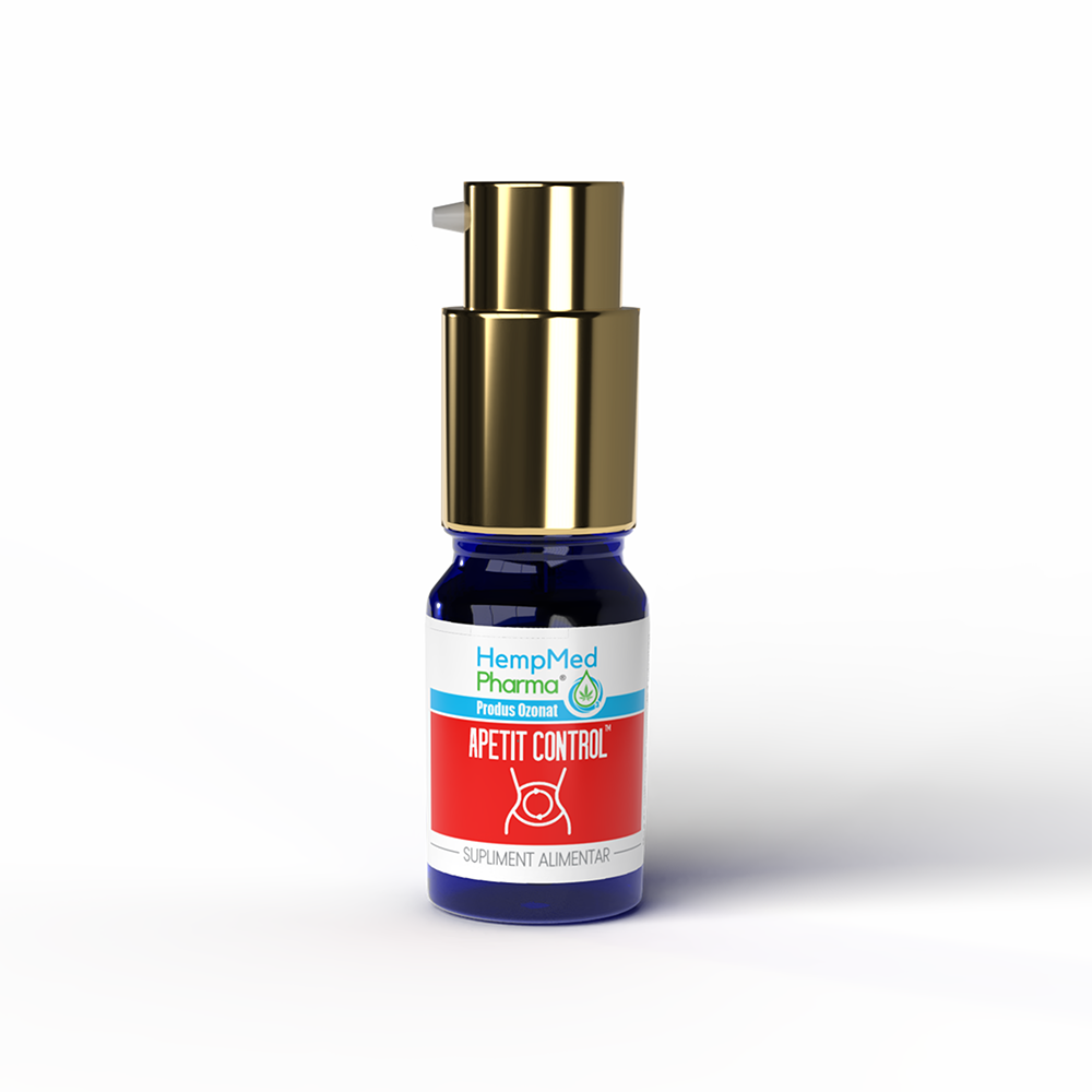 Ulei ozonat Apetit Control, 10 ml, HempMed Pharma