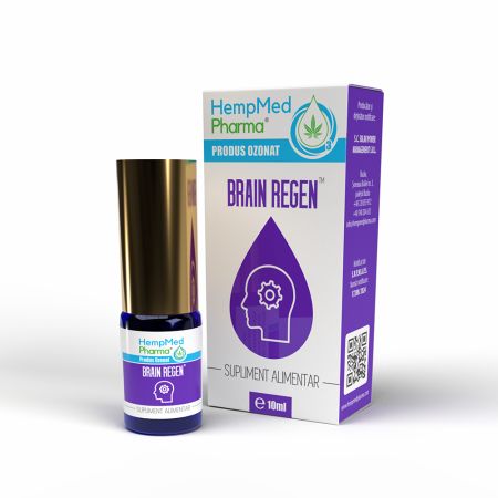 Ulei ozonat Brain Regen, 10 ml, HempMed Pharma 694723