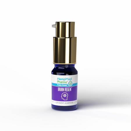 Ulei ozonat Brain Regen, 10 ml, HempMed Pharma