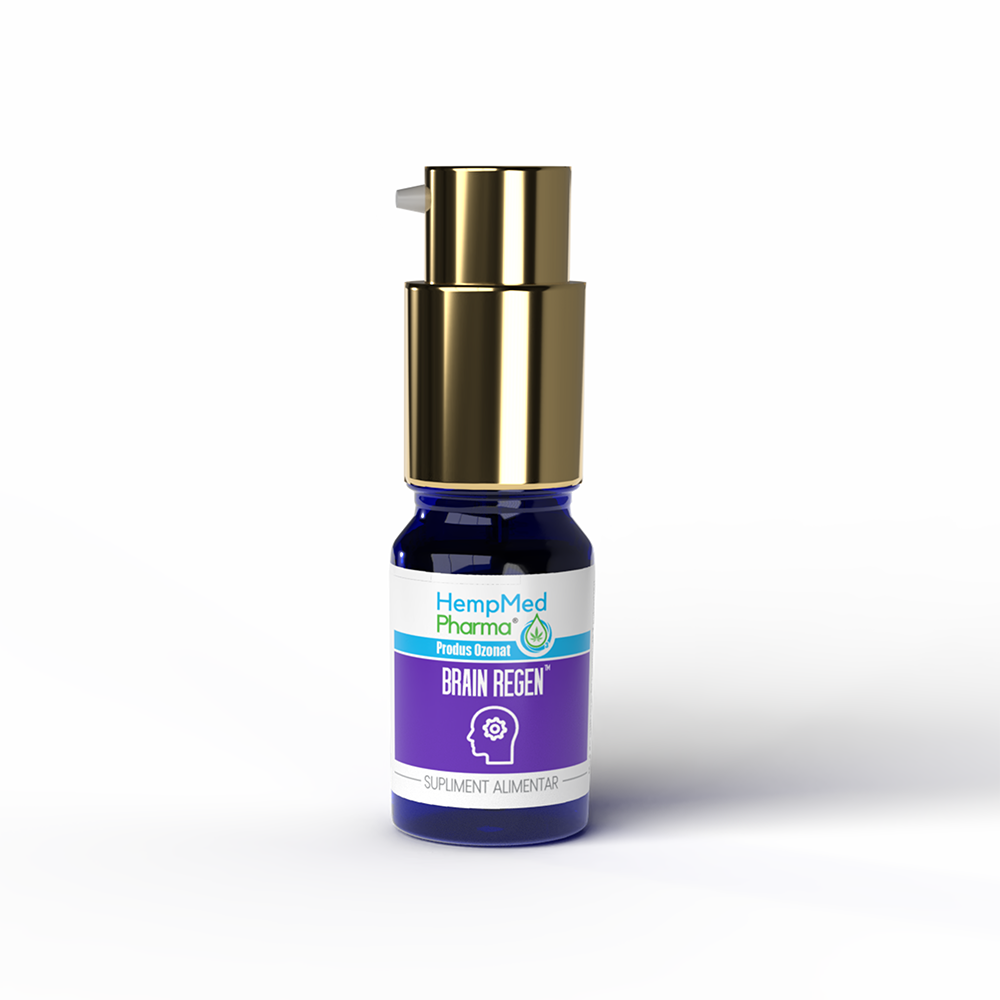 Ulei ozonat Brain Regen, 10 ml, HempMed Pharma